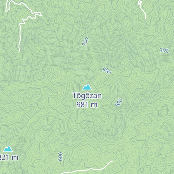 Map of Tōgōzan