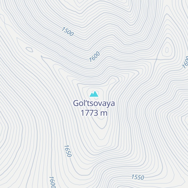 Map of Gol’tsovaya