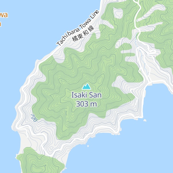 Map of Isaki San