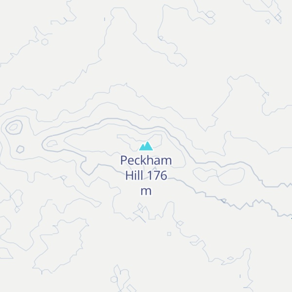 Map of Peckham Hill