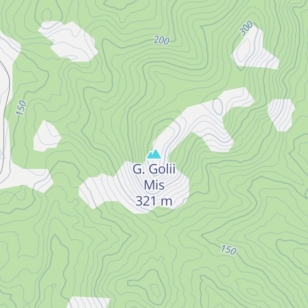 Map of G. Golii Mis