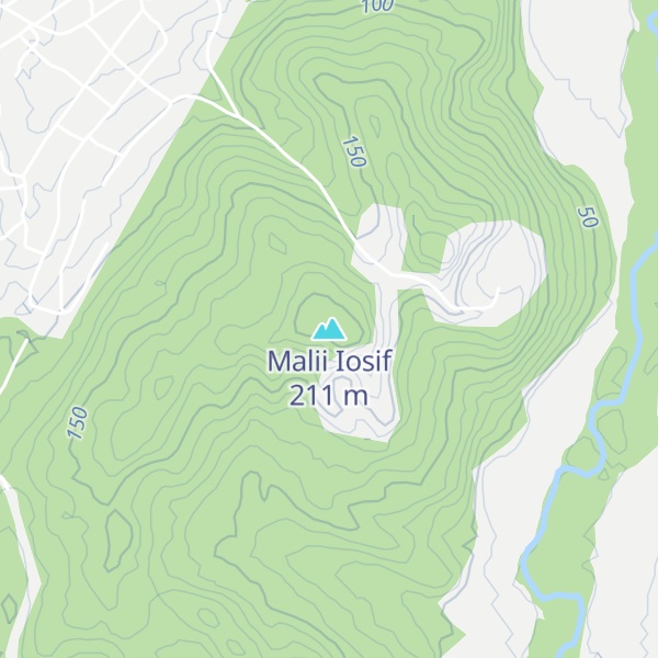 Map of Malii Iosif