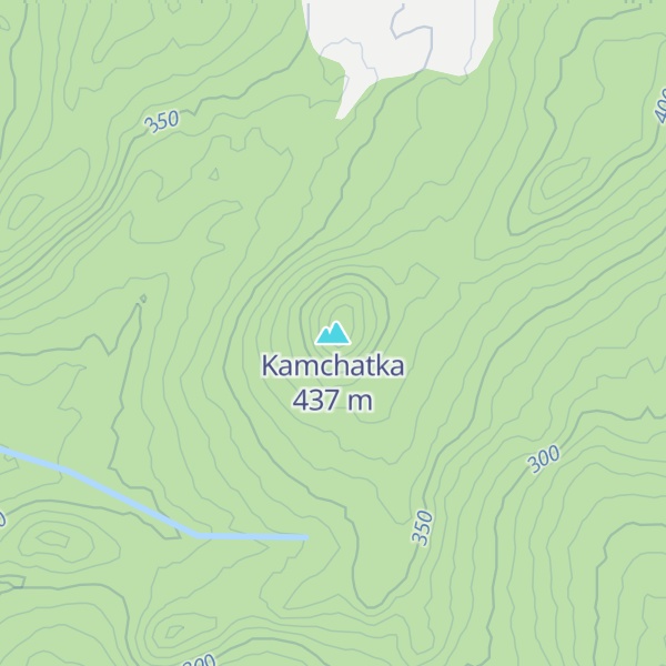 Map of Kamchatka