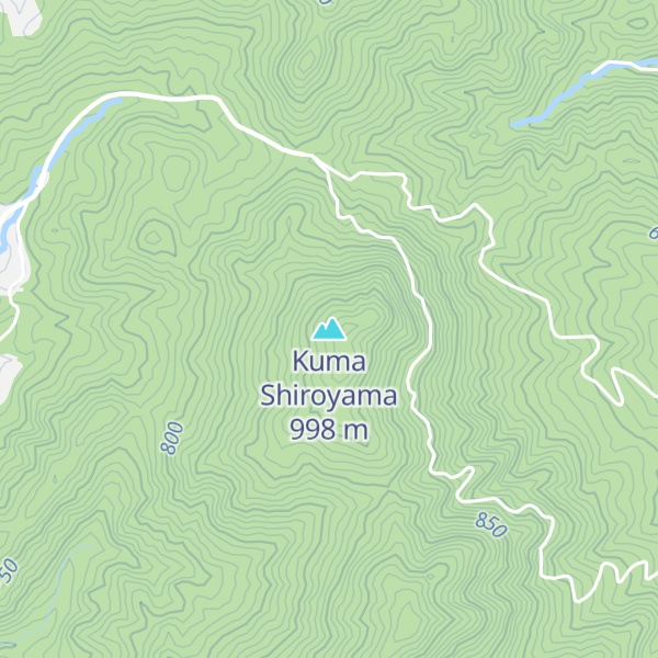 Map of Kuma Shiroyama