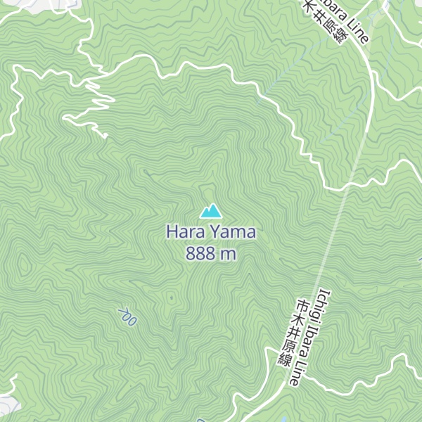 Map of Hara Yama