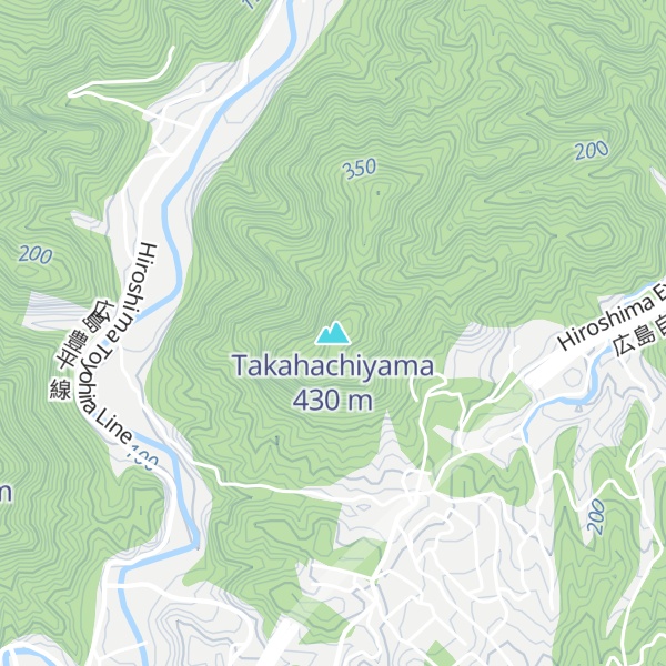Map of Takahachiyama