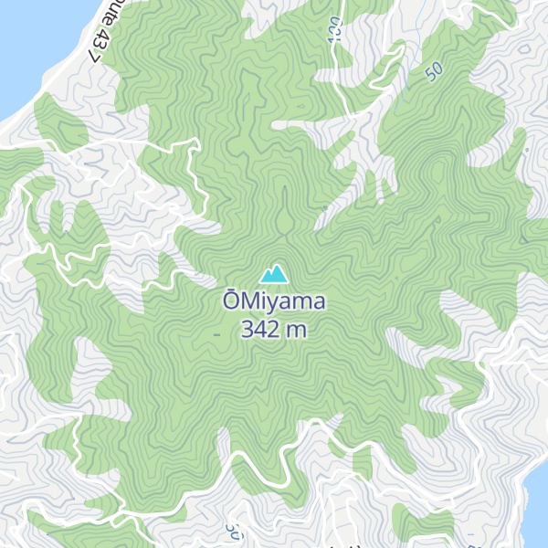Map of ŌMiyama