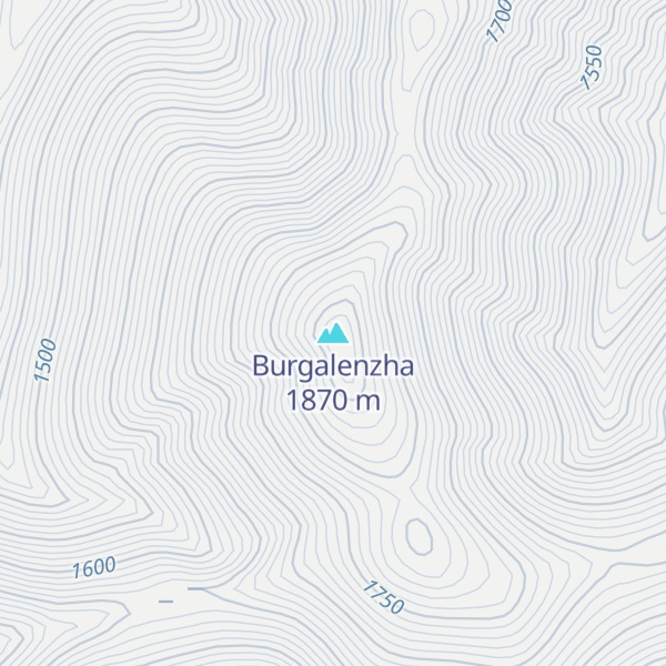 Map of Burgalenzha