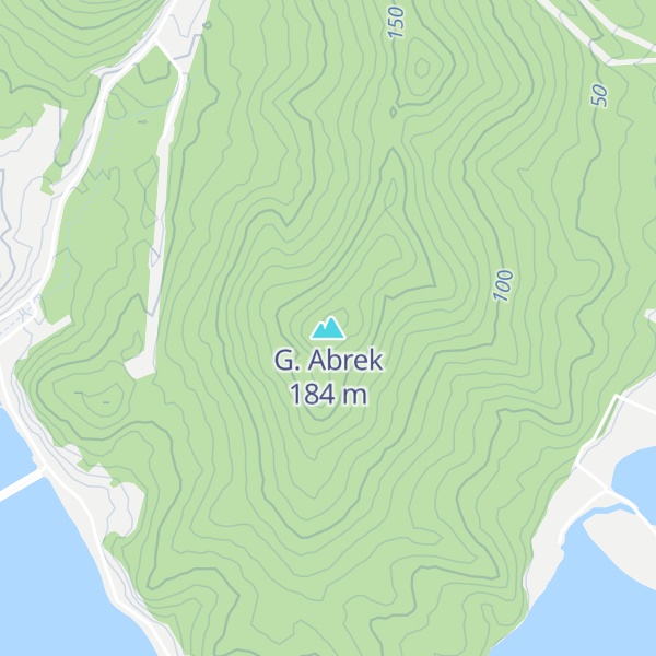 Map of G. Abrek