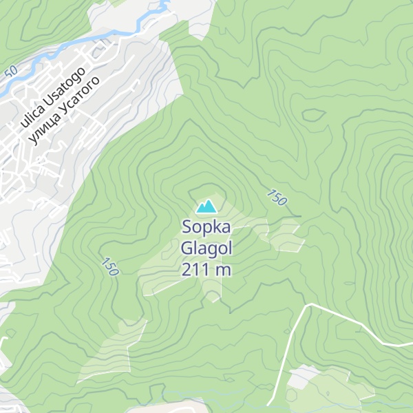 Map of Sopka Glagol