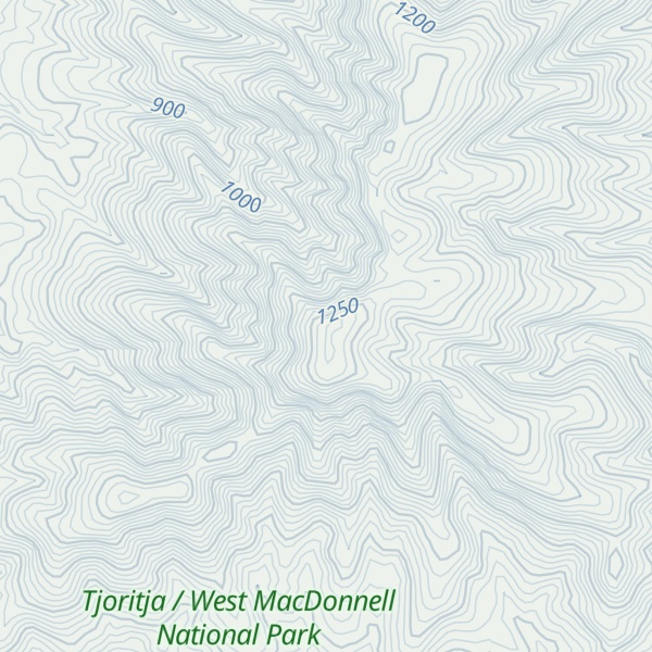 Map of Mount Razorback