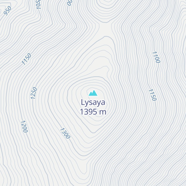 Map of Lysaya