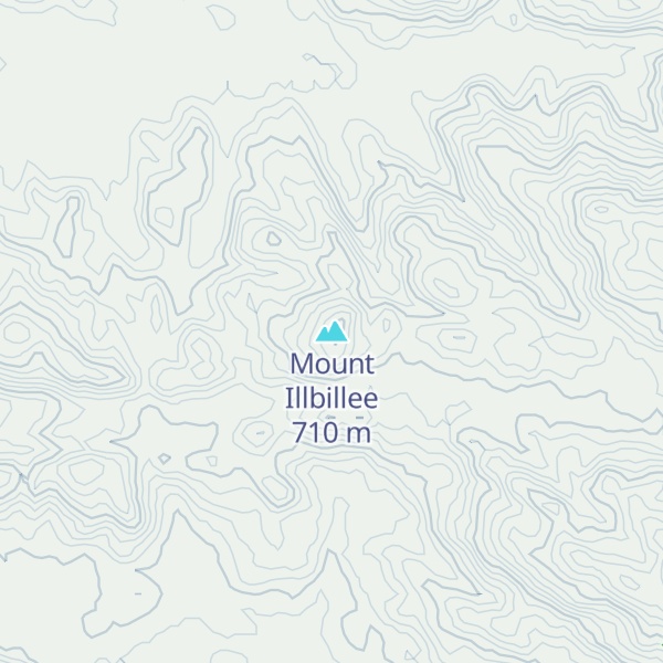 Map of Mount Illbillee