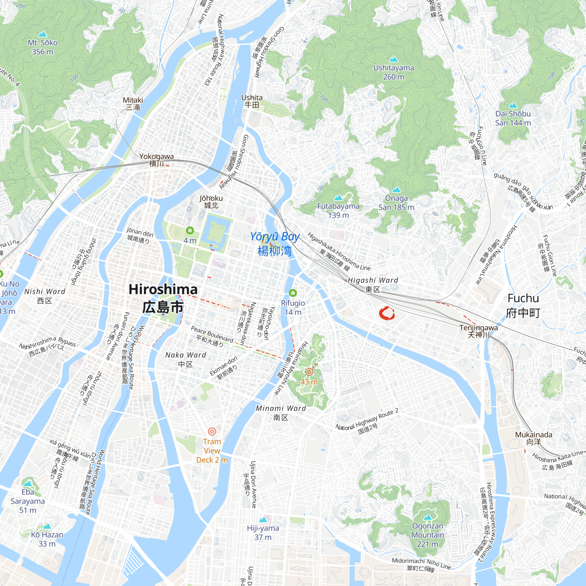 Rifugio map