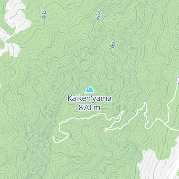 Map of Kaiken'yama