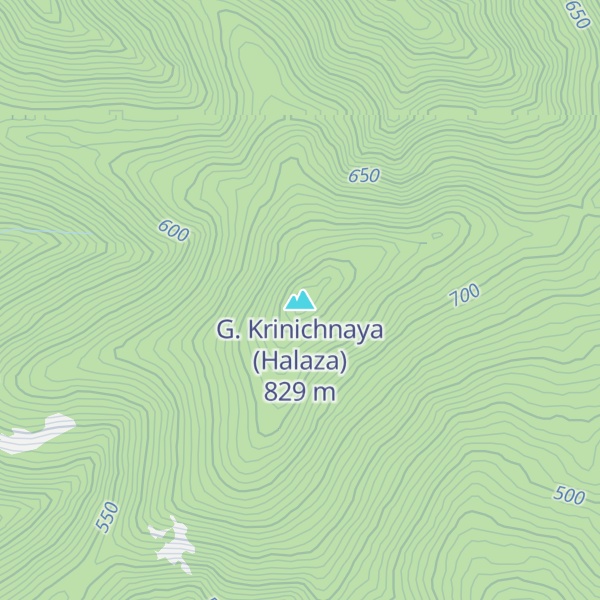 Map of G. Krinichnaya (Halaza)