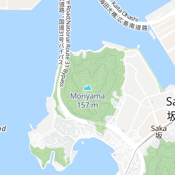 Map of Moriyama
