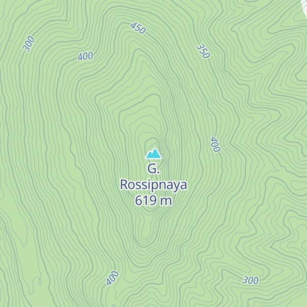 Map of G. Rossipnaya