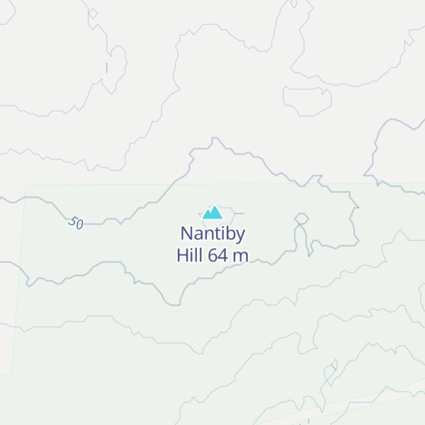 Map of Nantiby Hill