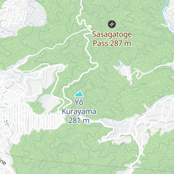 Map of Mt. Chausu