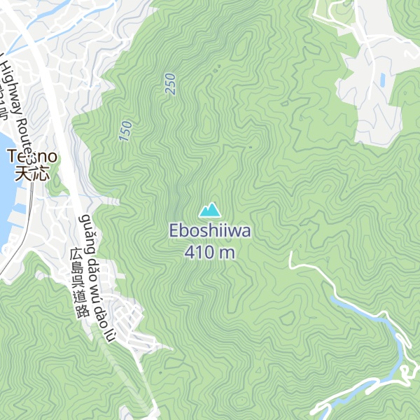 Map of Eboshiiwa