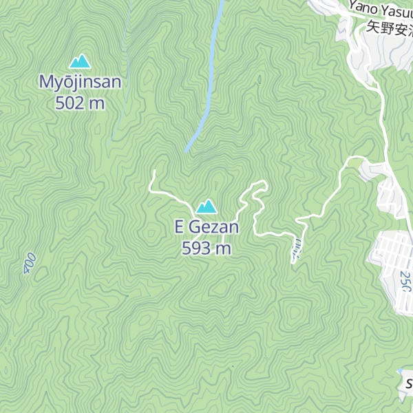 Map of E Gezan