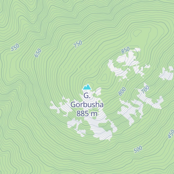 Map of G. Gorbusha
