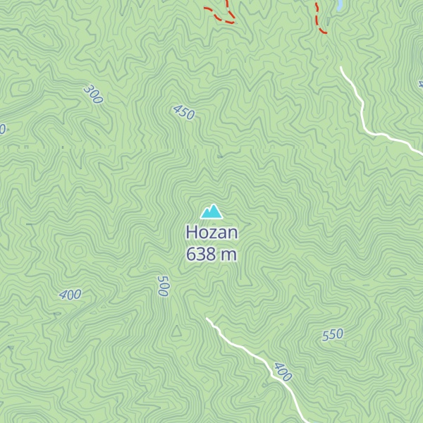 Map of Hozan