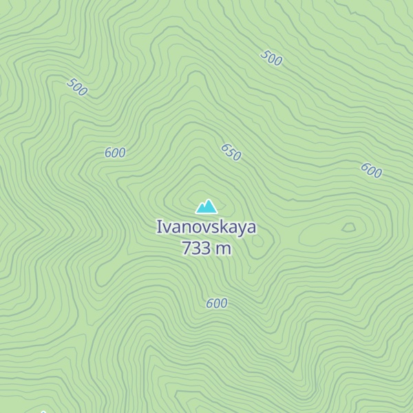Map of Ivanovskaya