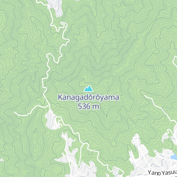 Map of Kanagadōrōyama