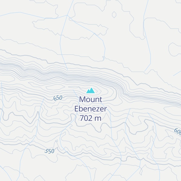 Map of Mount Ebenezer