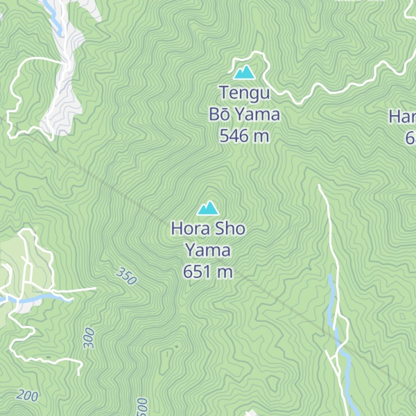 Map of Hora Sho Yama