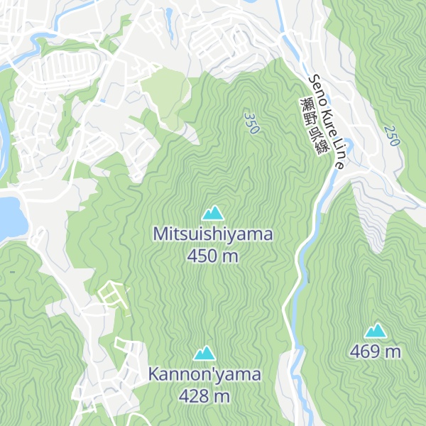 Map of Mitsuishiyama