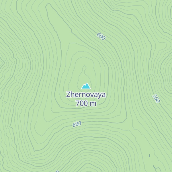 Map of Zhernovaya