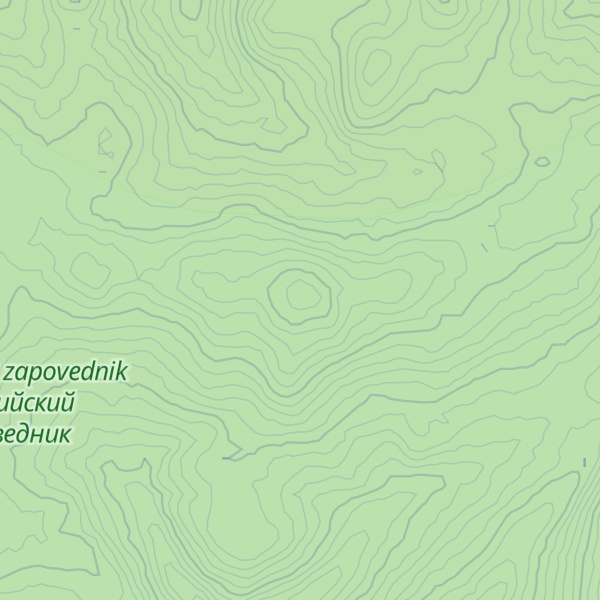 Map of G. Svetlaya