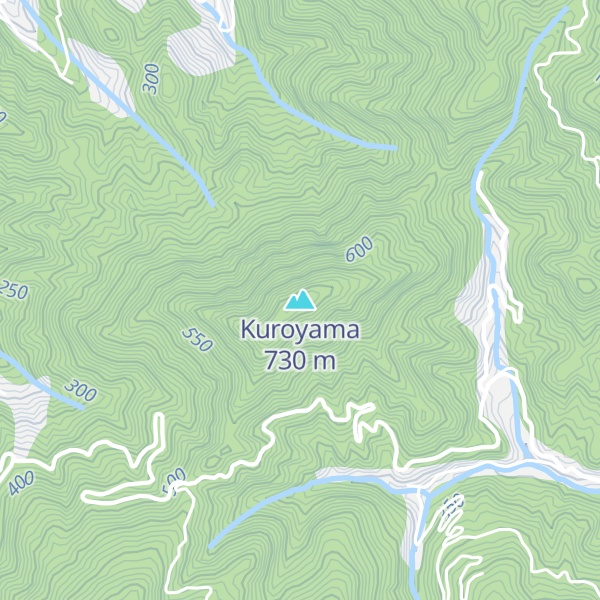 Map of Kuroyama