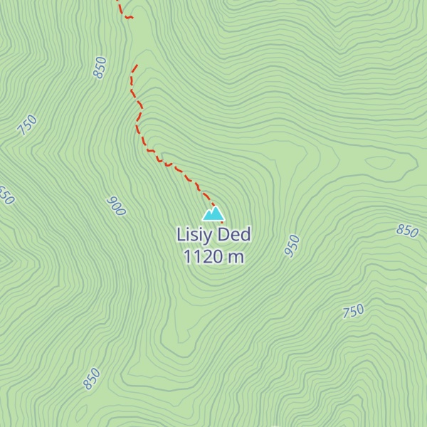 Map of Lisiy Ded