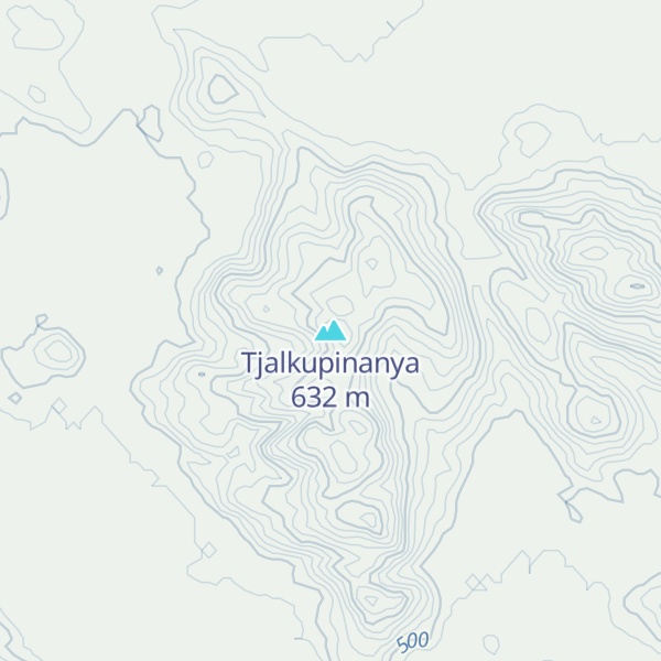 Map of Tjalkupinanya