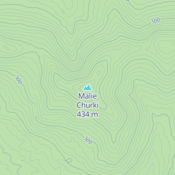 Map of Malie Churki