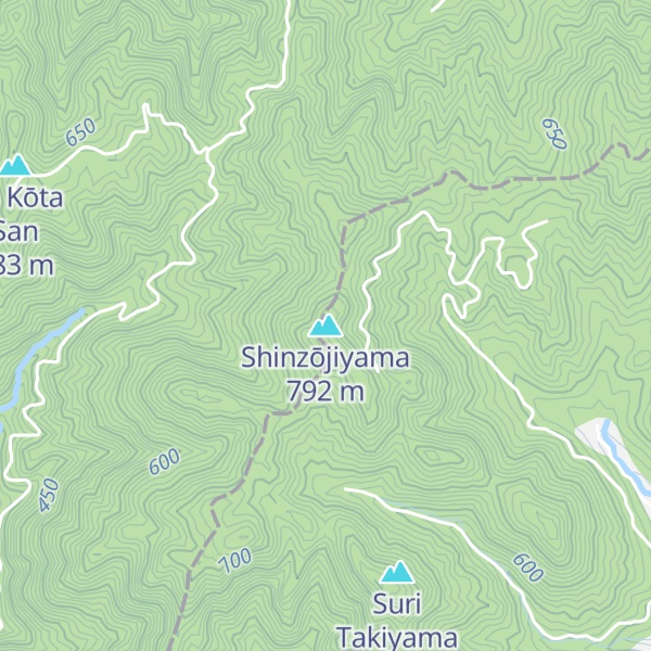 Map of Shinzōjiyama