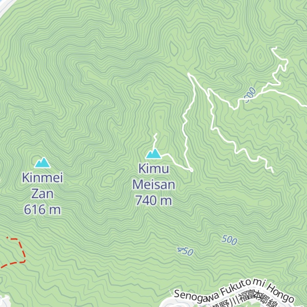 Map of Kimu Meisan