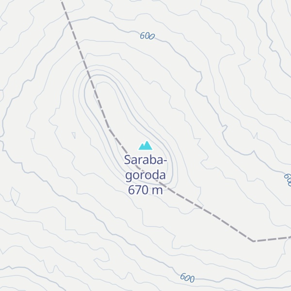 Map of Saraba-goroda