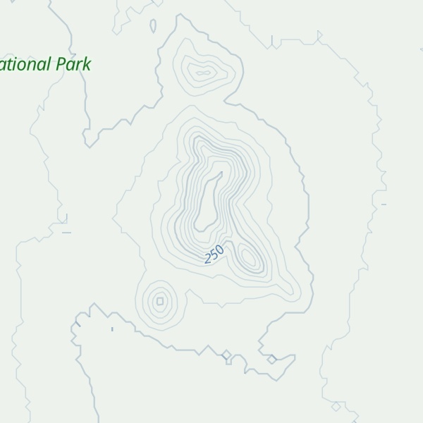 Map of Mount Harvey