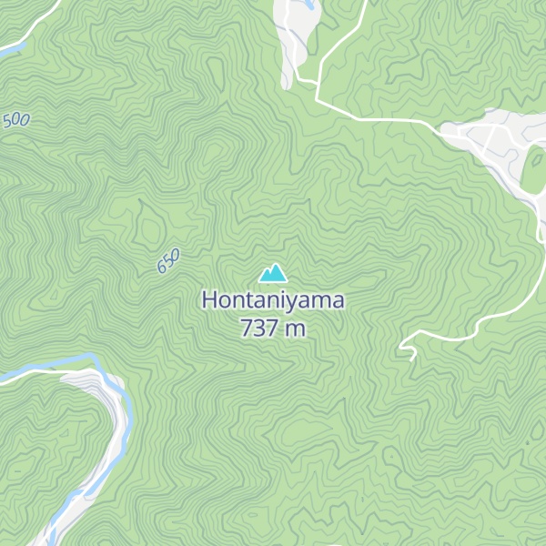 Map of Hontaniyama