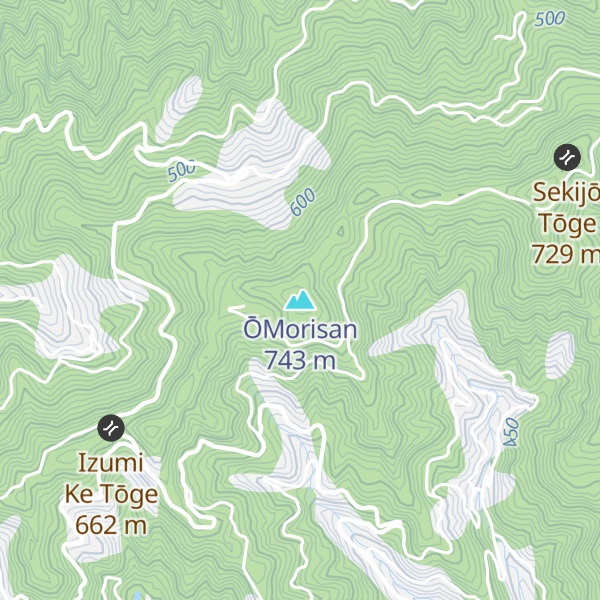 Map of ŌMorisan