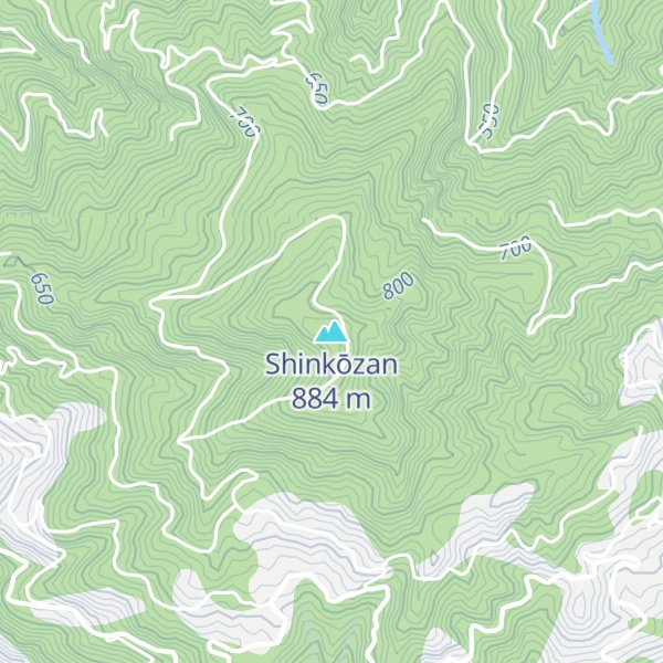 Map of Shinkōzan