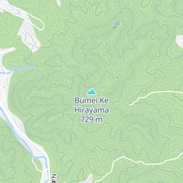 Map of Bumei Ke Hirayama