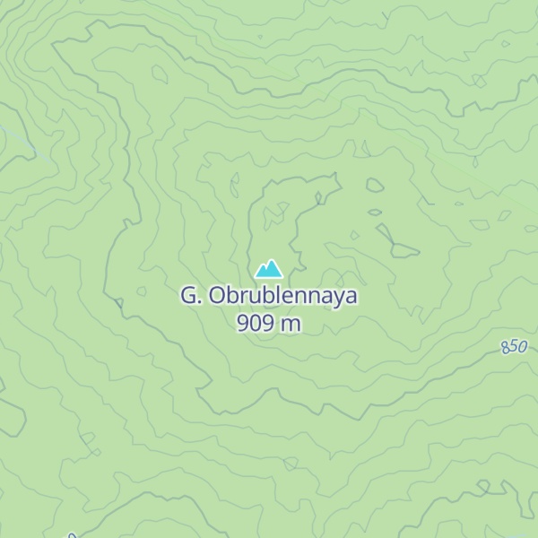 Map of G. Obrublennaya