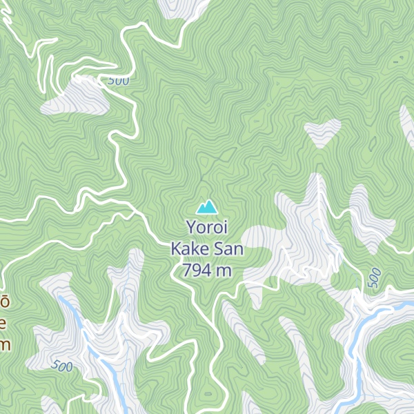Map of Yoroi Kake San