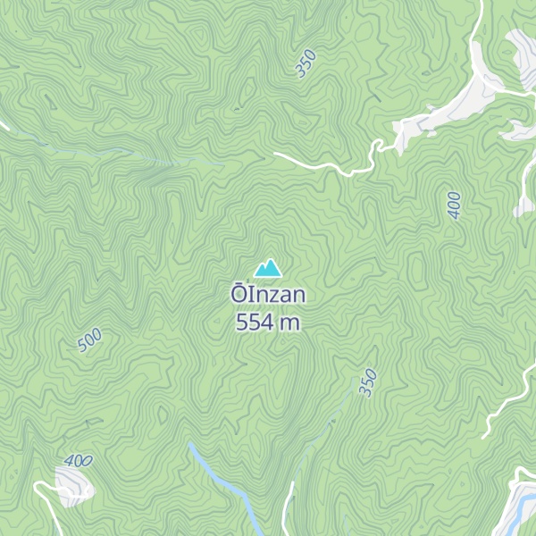 Map of ŌInzan